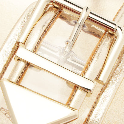 Naomi Sporty Vinyl & Metallic Sandal - Schutz Shoes