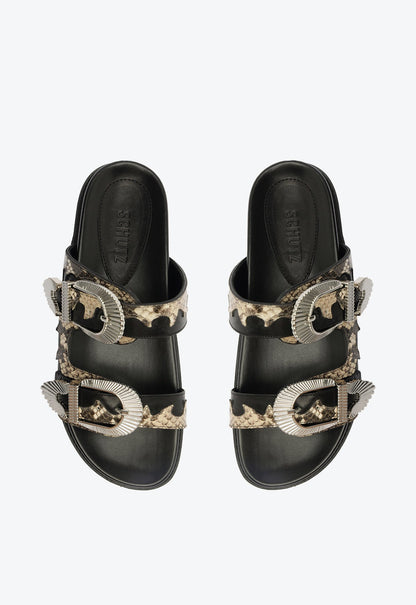 Harper Sporty Leather Sandal - Schutz Shoes