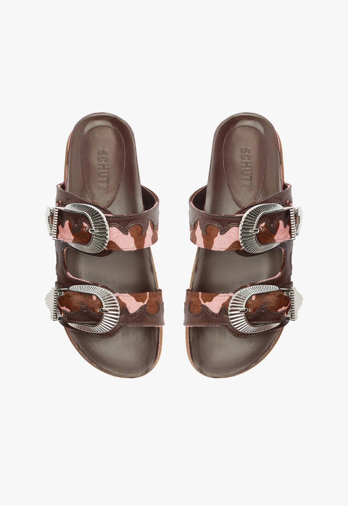 Harper Sporty Leather Sandal - Schutz Shoes
