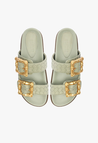 Enola Green Sporty Sandal - Schutz Shoes