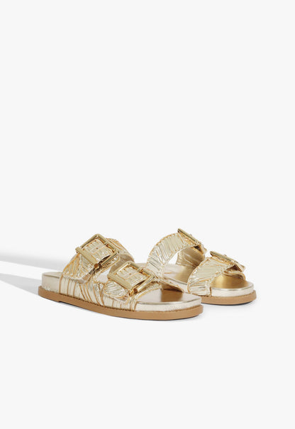 Lupita Buckle Sporty Sandal - Schutz Shoes