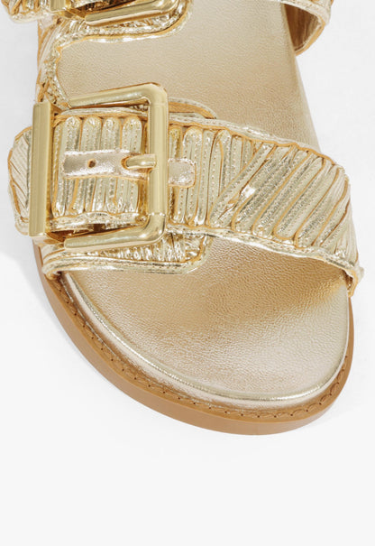 Lupita Buckle Sporty Sandal - Schutz Shoes