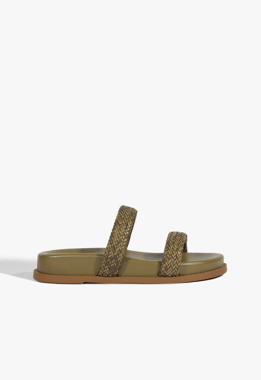 Ruby Green Sporty Sandal 5 Green Synthetic - Schutz Shoes
