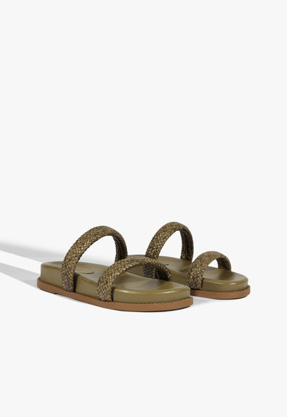 Ruby Green Sporty Sandal - Schutz Shoes