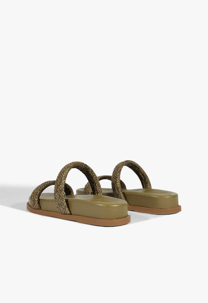 Ruby Green Sporty Sandal - Schutz Shoes