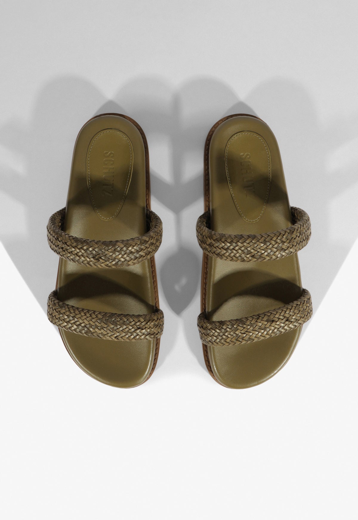 Ruby Green Sporty Sandal - Schutz Shoes