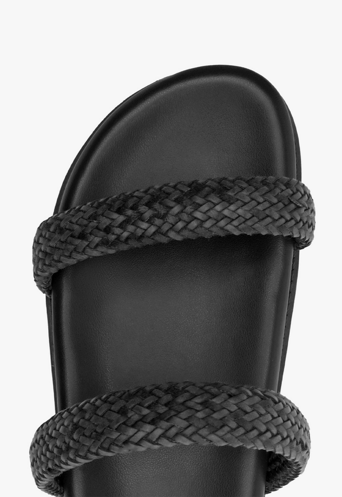 Ruby Black Sporty Sandal - Schutz Shoes
