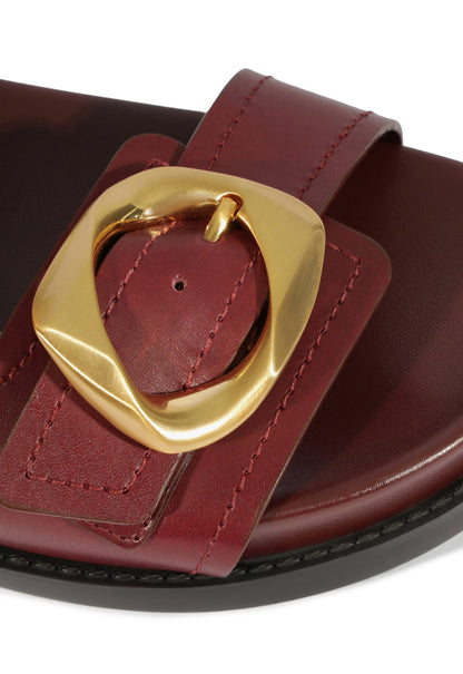 Olga Sporty Leather Sandal - Schutz Shoes