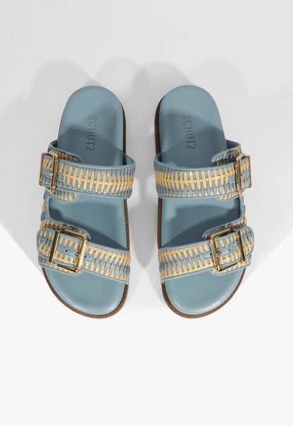Naomi Raffia Sporty Sandal - Schutz Shoes