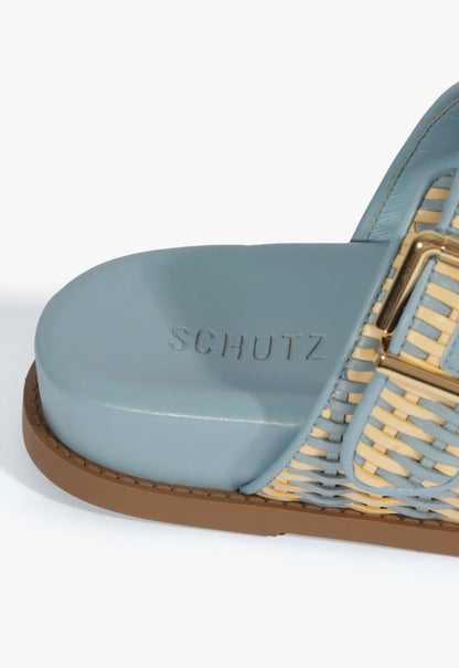 Naomi Raffia Sporty Sandal - Schutz Shoes