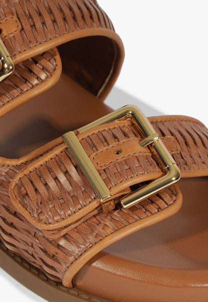 Naomi Brown Sporty Sandal - Schutz Shoes