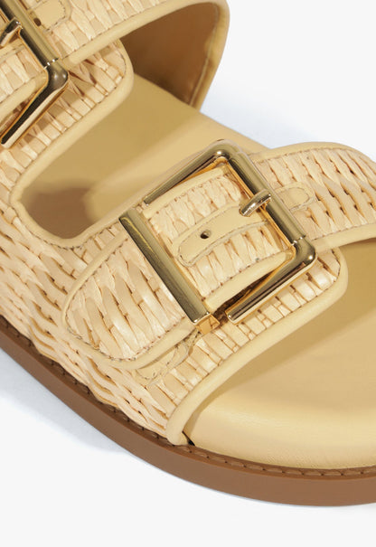 Naomi Raffia Sporty Sandal - Schutz Shoes