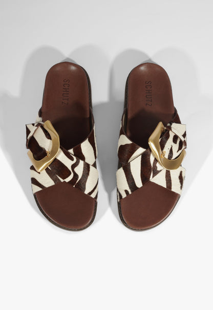Lois Animal Print Sporty Sandal - Schutz Shoes