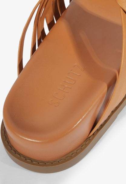 Tara Sporty Leather Sandal - Schutz Shoes