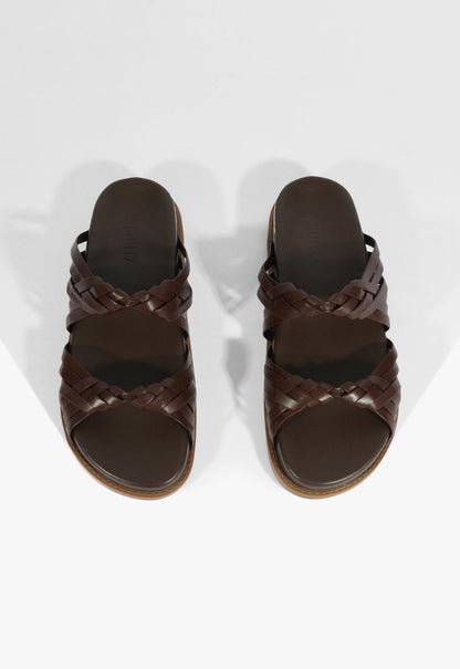 Tara Sporty Leather Sandal - Schutz Shoes