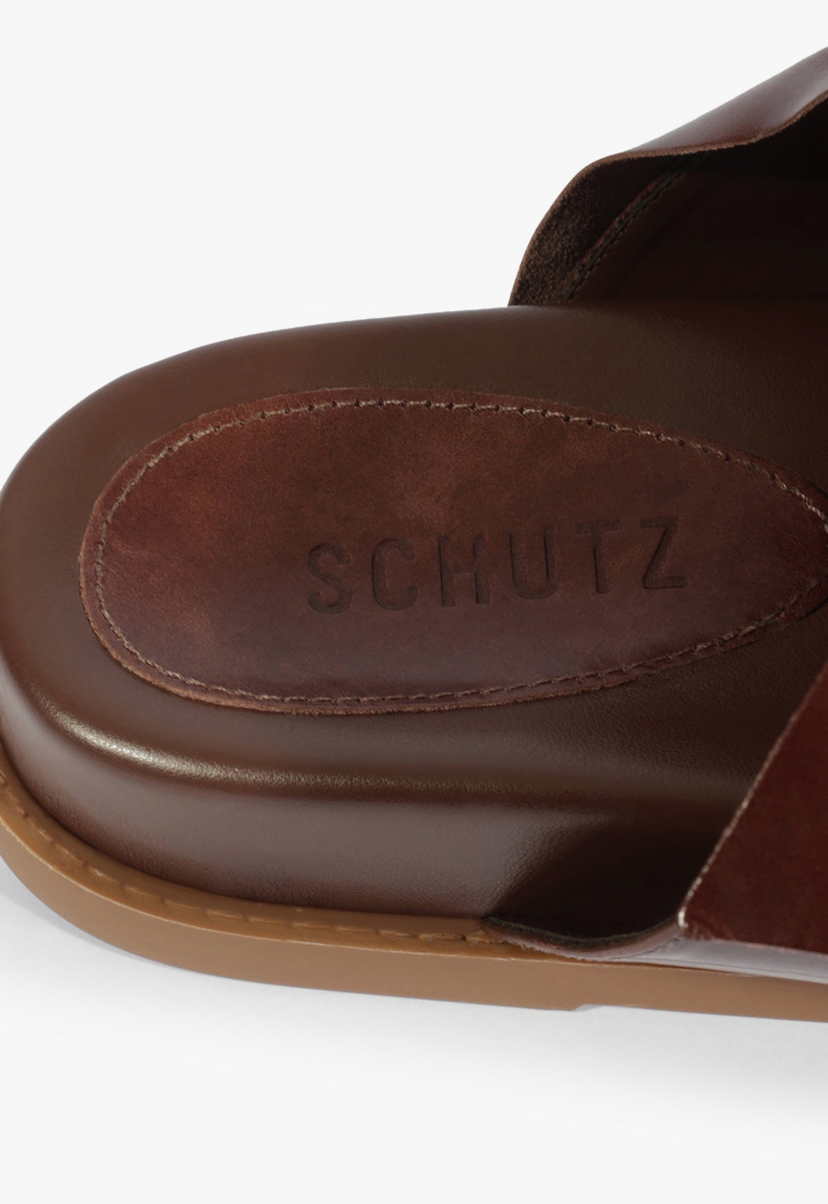 Enola Bamboo Leather Sporty Sandal - Schutz Shoes