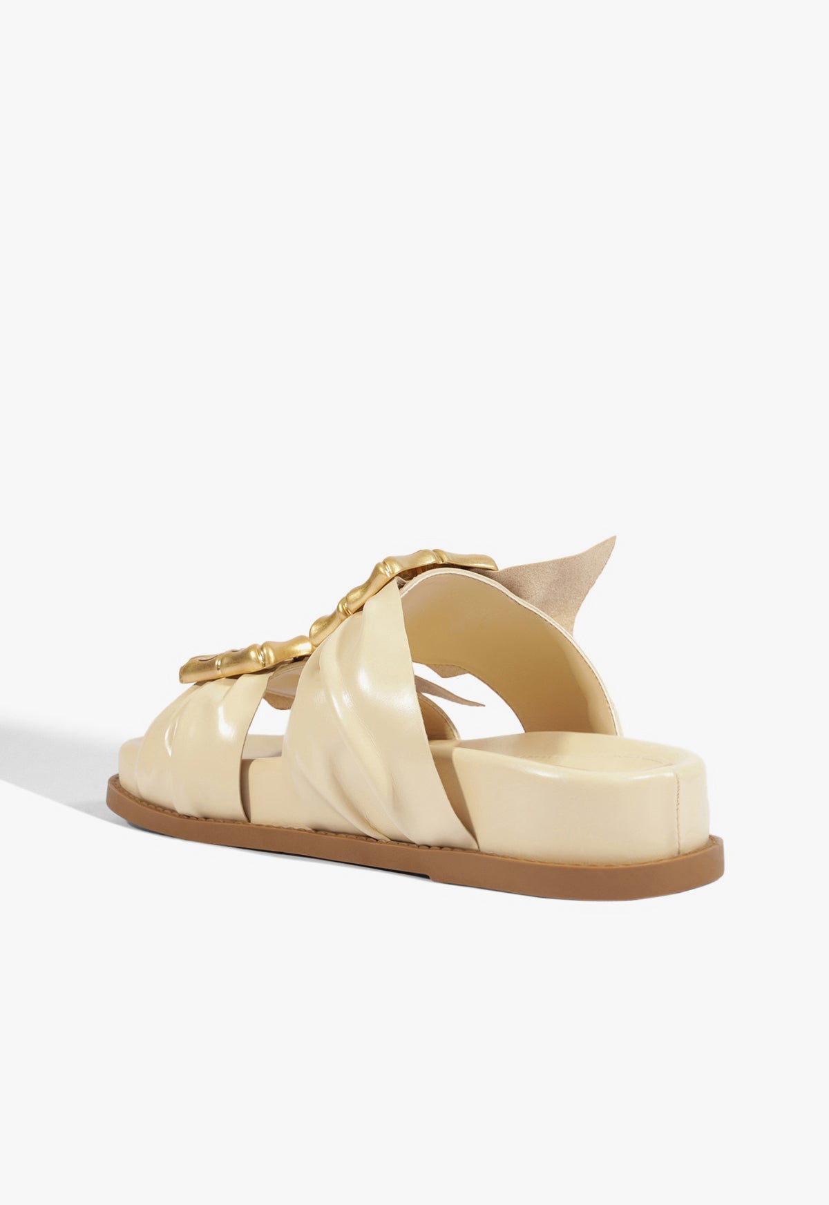 Enola Bamboo Leather Sporty Sandal - Schutz Shoes