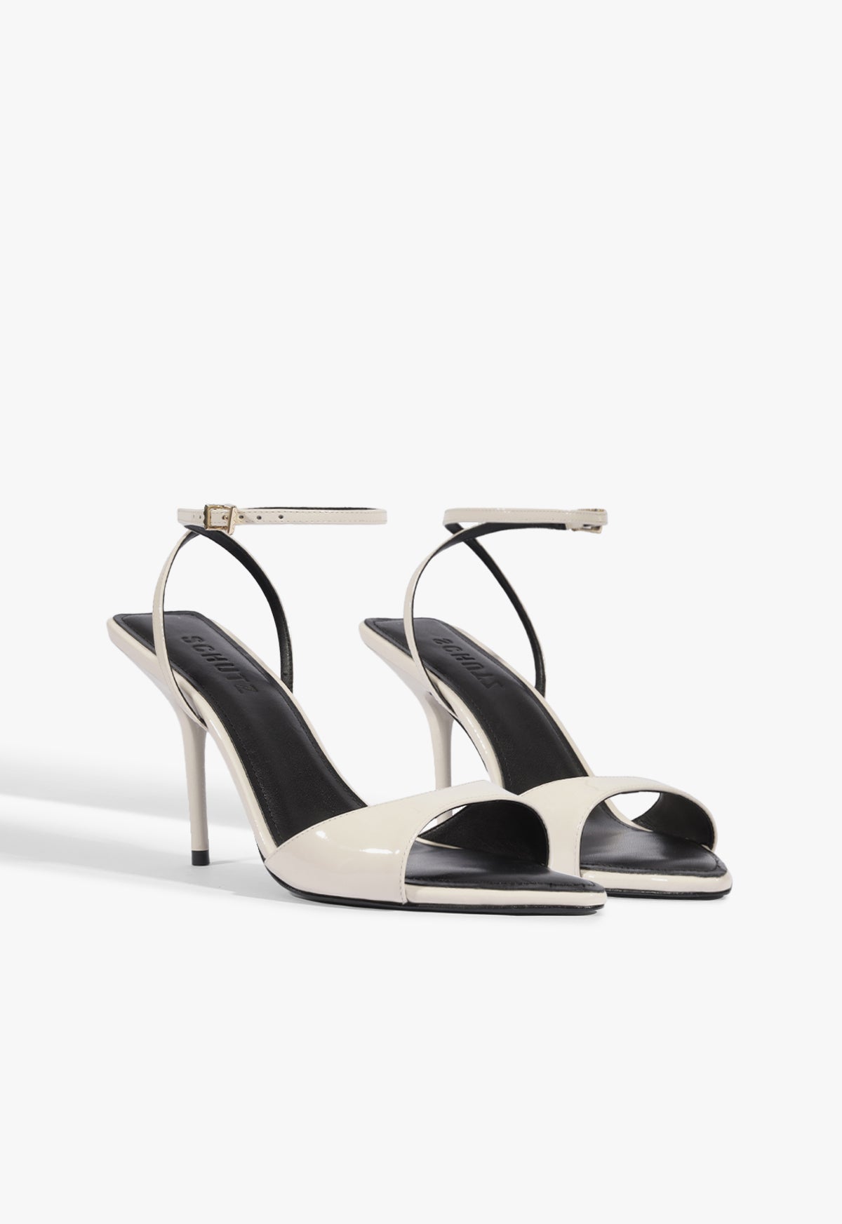 Elodie Buckle Patent Leather Sandal - Schutz Shoes