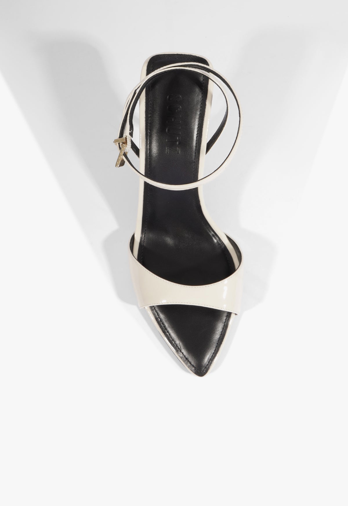 Elodie Buckle Patent Leather Sandal - Schutz Shoes