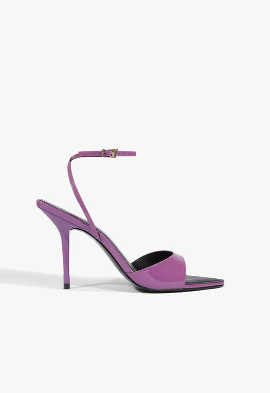 Elodie Buckle Patent Leather Sandal 5 Viola Patent - Schutz Shoes