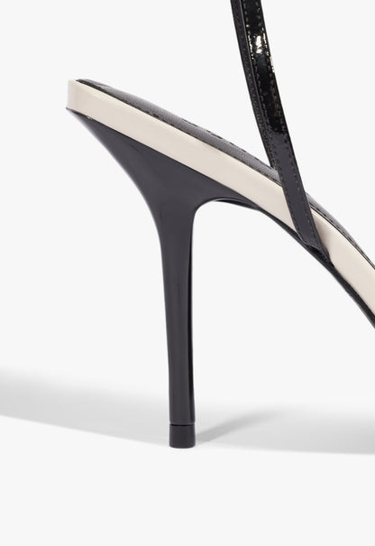 Elodie Buckle Bow Leather Sandal - Schutz Shoes