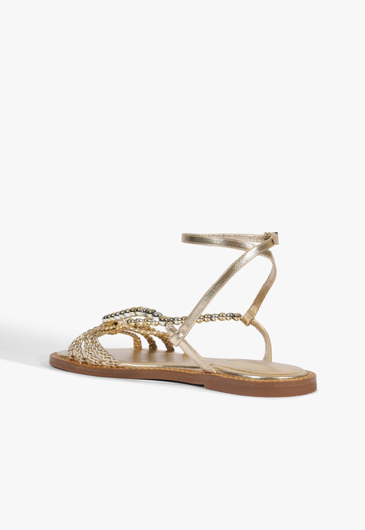 Adele Leather Flat Sandal - Schutz Shoes