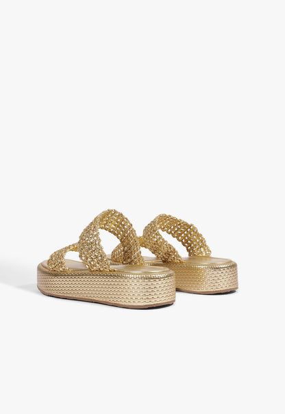 Aberdeen Flatform Sandal - Schutz Shoes