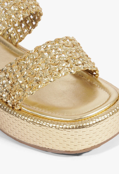 Aberdeen Flatform Sandal - Schutz Shoes