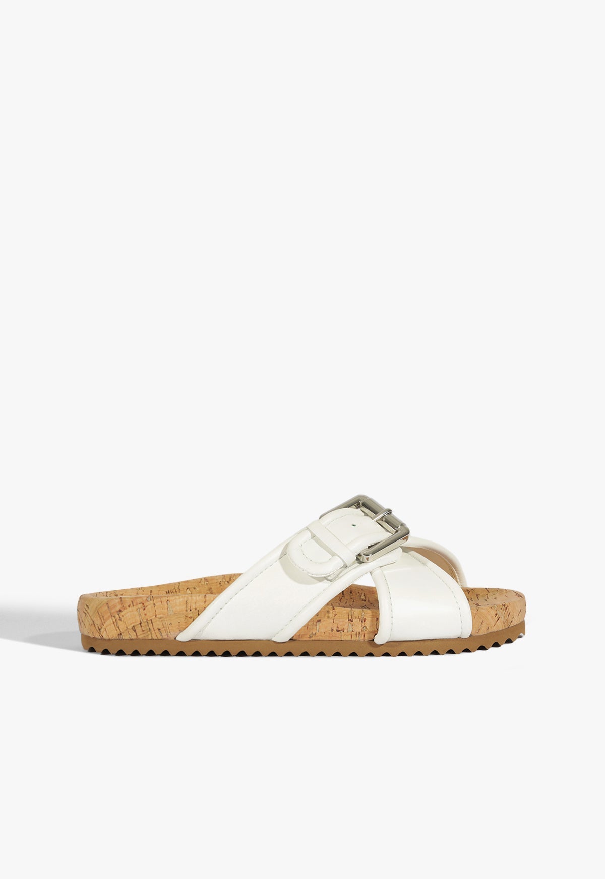Nairobi Sporty Sandal 5 White Leather - Schutz Shoes