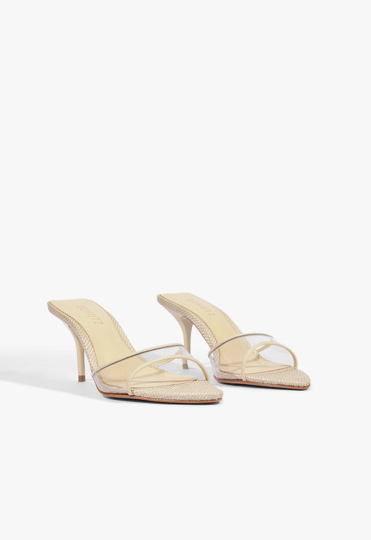 Elodie Vinyl Raffia Sandal - Schutz Shoes