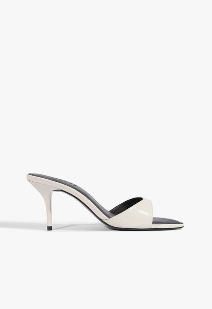 Elodie Patent Leather Sandal 5 Sugar White Patent - Schutz Shoes