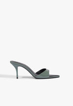 Elodie Patent Leather Sandal 5 Myrtle Green Patent - Schutz Shoes