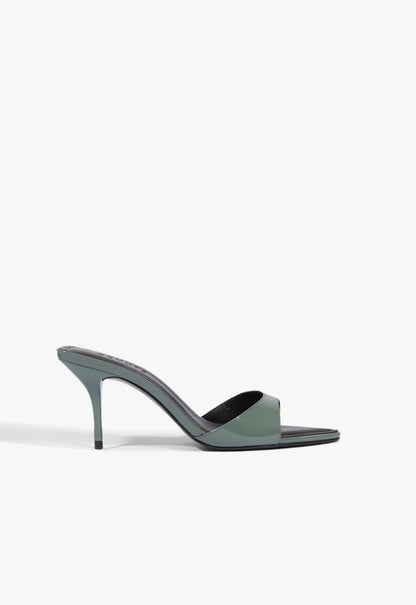 Elodie Patent Leather Sandal 5 Myrtle Green Patent - Schutz Shoes