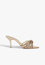 Pearline Sandal 5 Gold Metallic Synthetic - Schutz Shoes