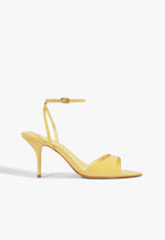 Elodie Buckle Patent Sandal 5 New Yellow Patent - Schutz Shoes