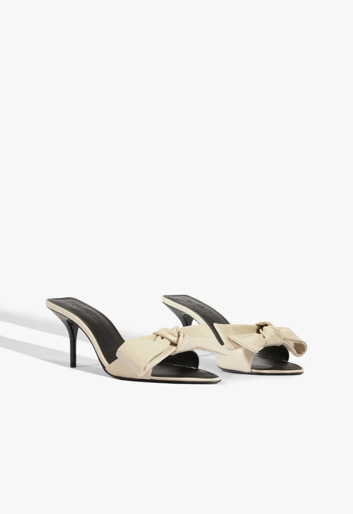 Elodie Bow Leather Sandal - Schutz Shoes