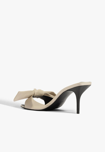 Elodie Bow Leather Sandal - Schutz Shoes