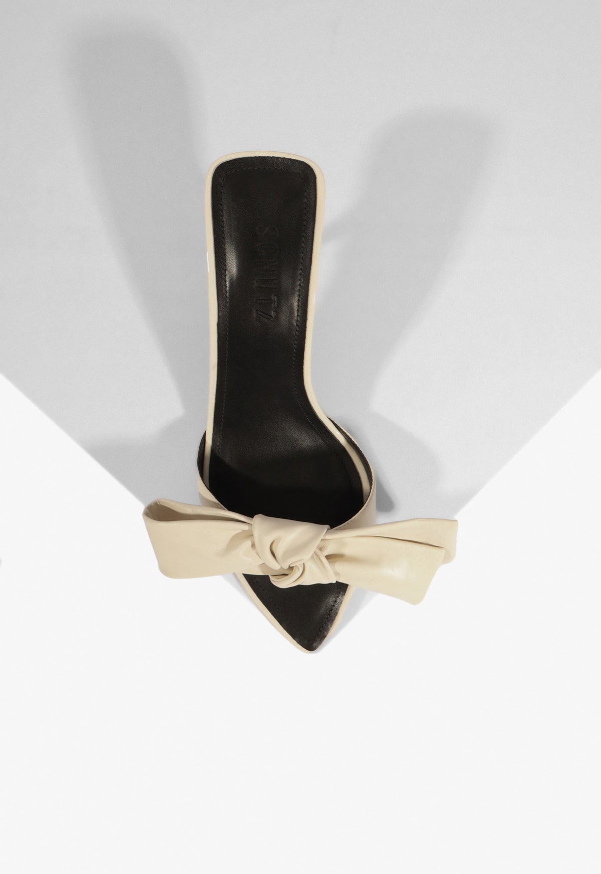 Elodie Bow Leather Sandal - Schutz Shoes