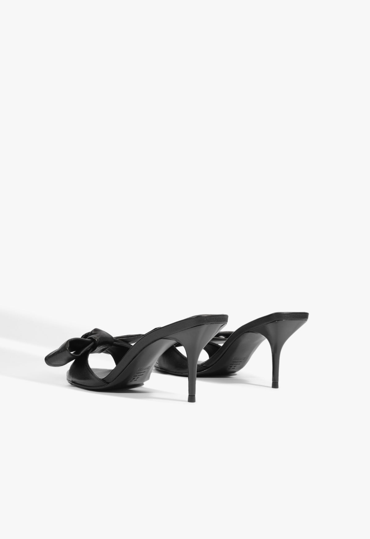 Elodie Bow Leather Sandal - Schutz Shoes