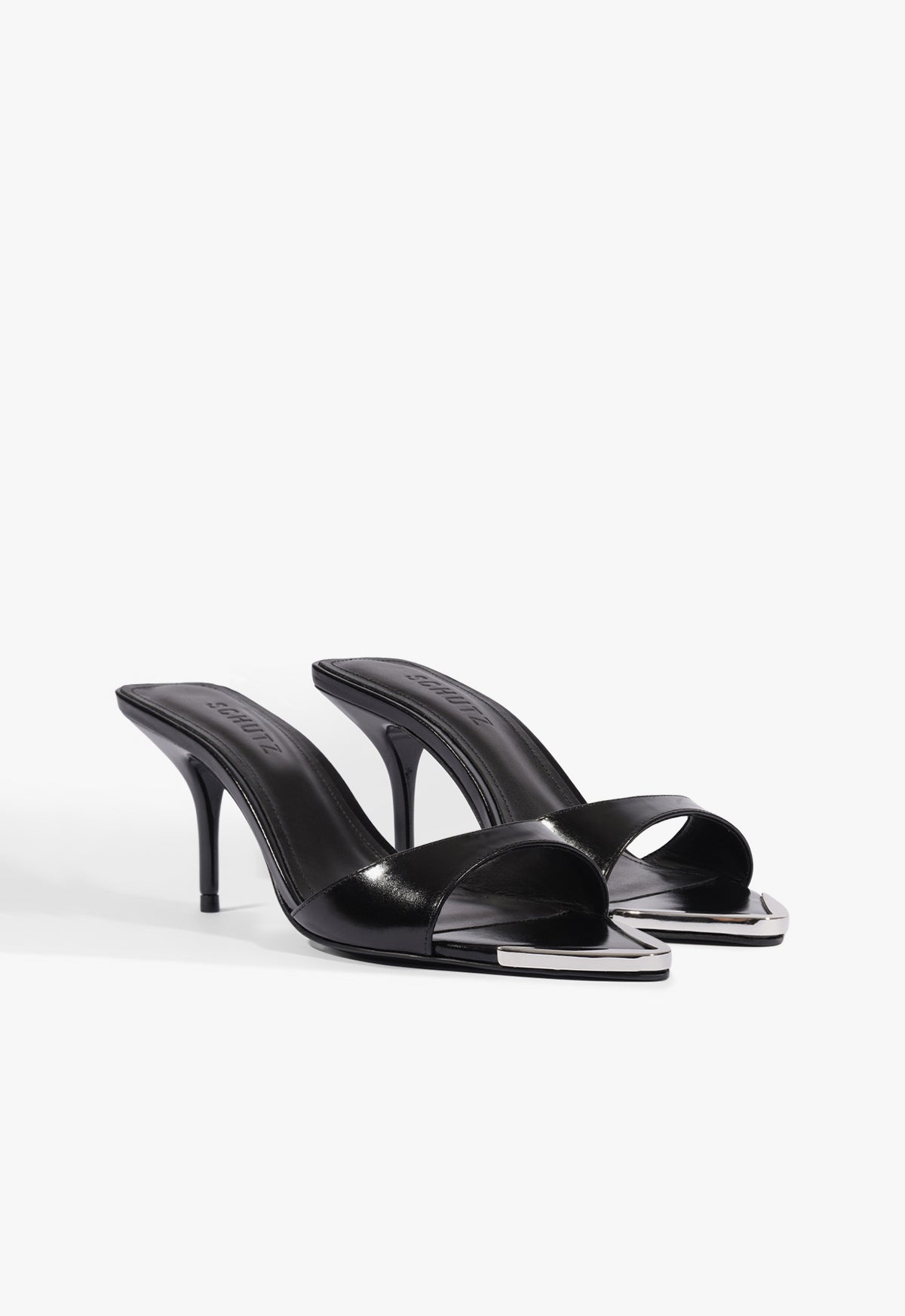 Elodie Chrome Sandal - Schutz Shoes