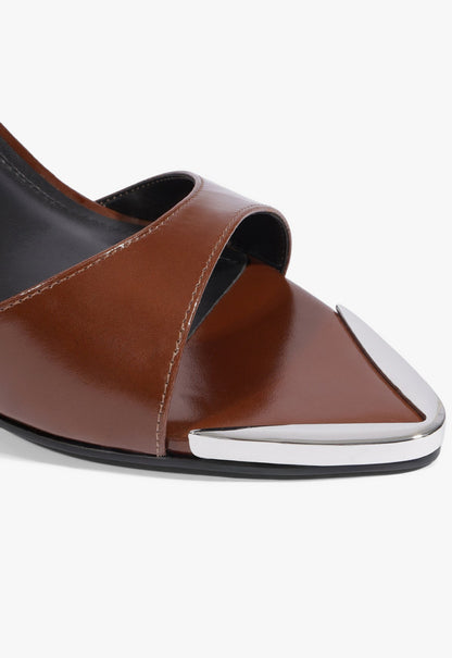 Elodie Chrome Sandal - Schutz Shoes