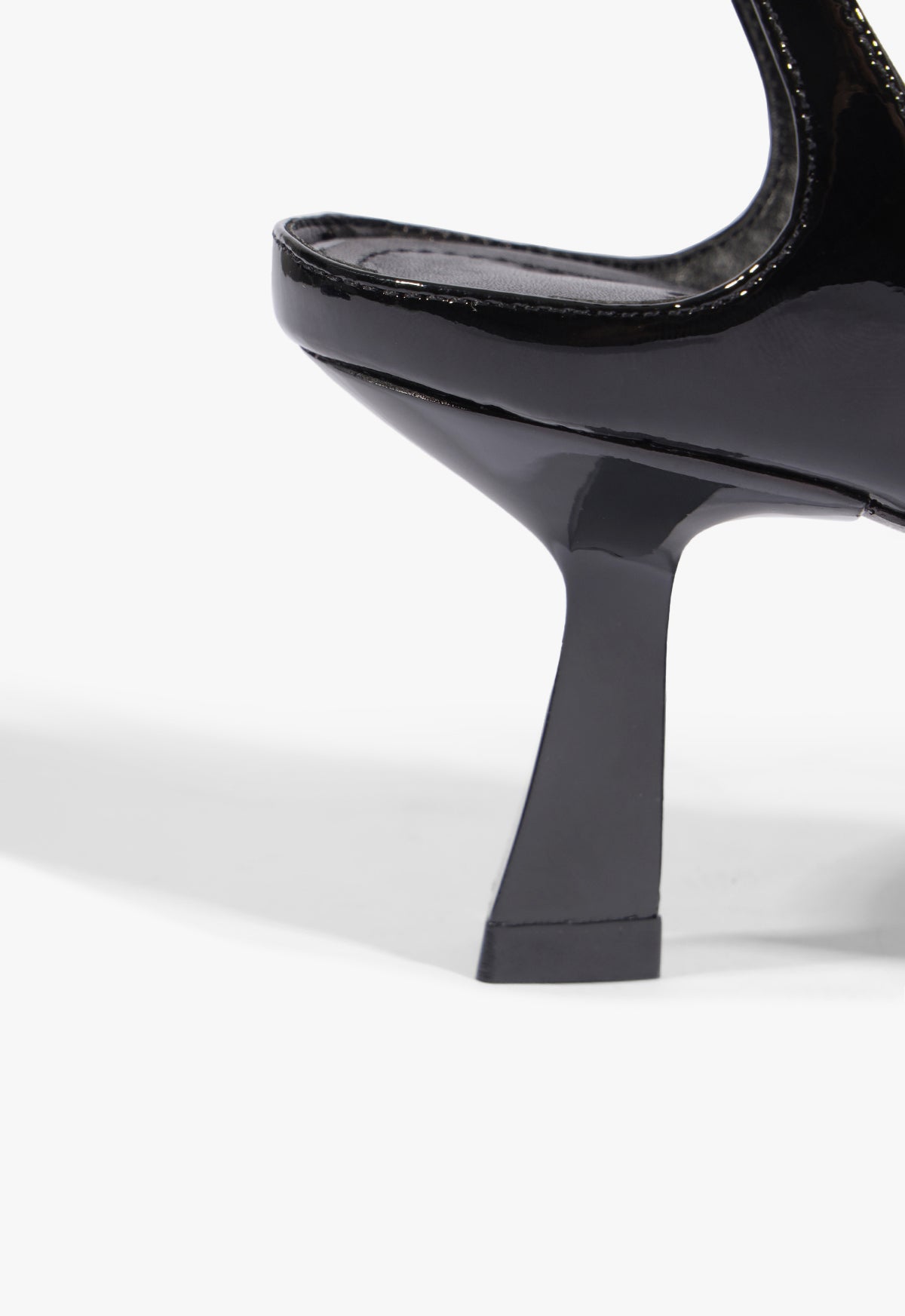 Ciara Mid Patent Leather Sandal - Schutz Shoes