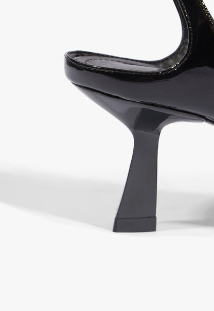 Ciara Mid Patent Leather Sandal - Schutz Shoes