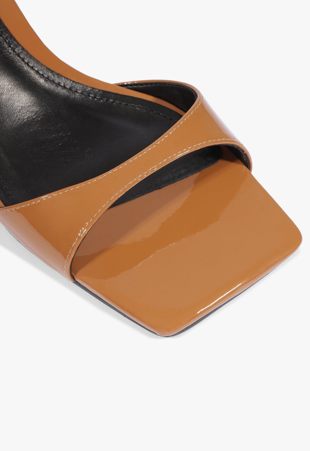 Ciara Mid Patent Leather Sandal - Schutz Shoes