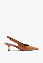 Ciara Mid Patent Leather Pump 5 Honey Peach Patent Leather - Schutz Shoes