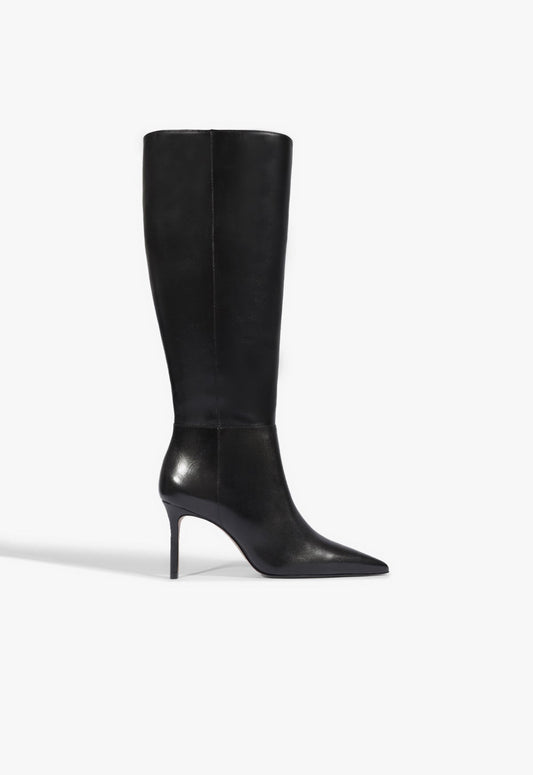 Mikki Up Boot 5 Black Leather - Schutz Shoes