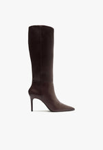 Mikki Up Boot 5 Dark Chocolate Leather - Schutz Shoes