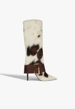Beatrix Hair Calf Boot 5 Multibrown Hair Calf - Schutz Shoes
