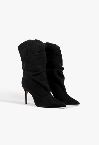 Maryana Slouch Nubuck Bootie - Schutz Shoes