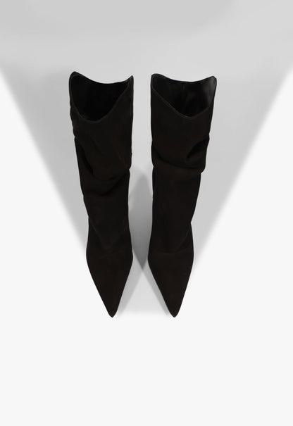 Maryana Slouch Nubuck Bootie - Schutz Shoes